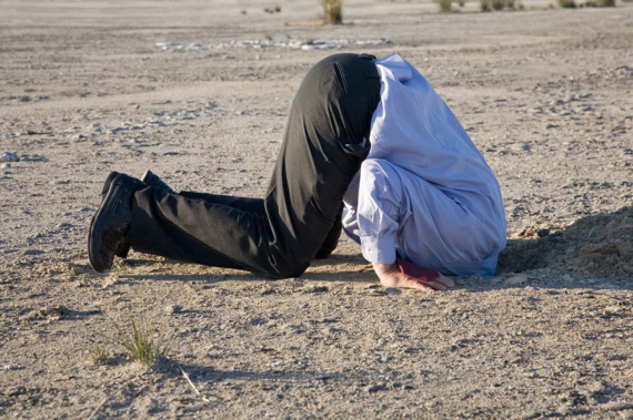 iStock_000010656911Small.jpg A Man with His Head in the Stand - Photo courtesy of ©iStockphoto.com/tap10, Image #10656911