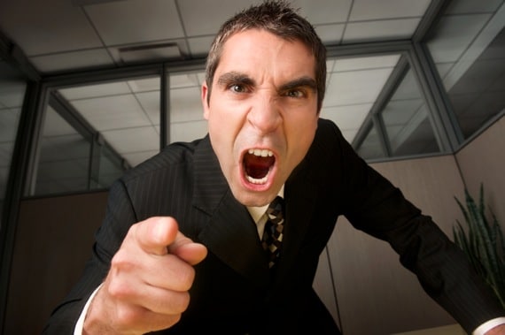 iStock_000011854358Small.jpg A Businessman Yelling at an Employee -Photo courtesy of ©iStockphoto.com/francisblack, Image #11854358
