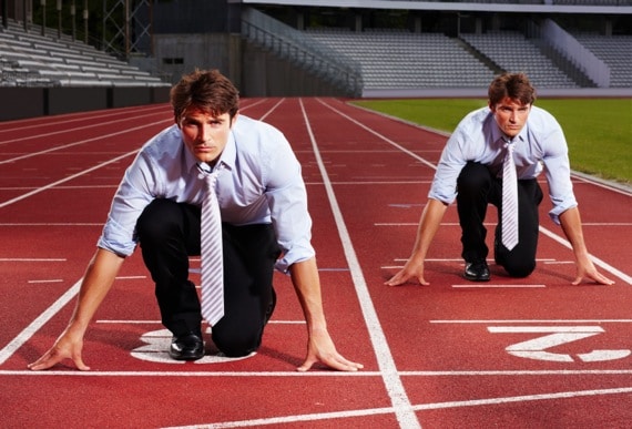 iStock_000013951814Small.jpg Two Runners, One Ahead of the Other - Photo courtesy of ©iStockphoto.com/Squaredpixels, Image #13951814
