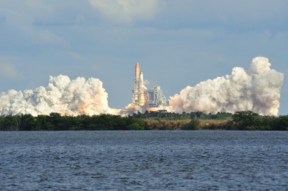 Space Shuttle Atlantis launches from the Kennedy Space Center - Photo courtesy of ©iStockphoto.com/japrz, Image #14676970 Space Shuttle Atlantis launches from the Kennedy Space Center - Photo courtesy of ©iStockphoto.com/japrz, Image #14676970